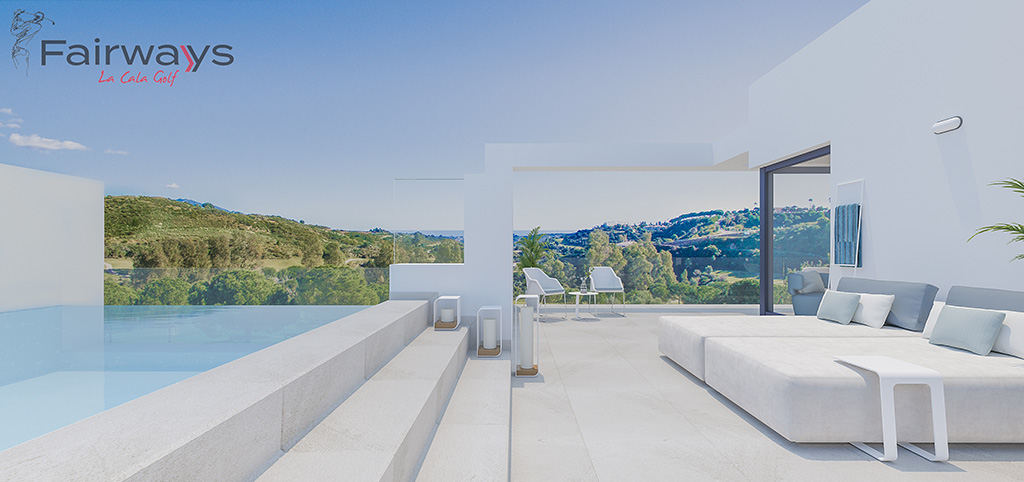 Penthouse with private pool