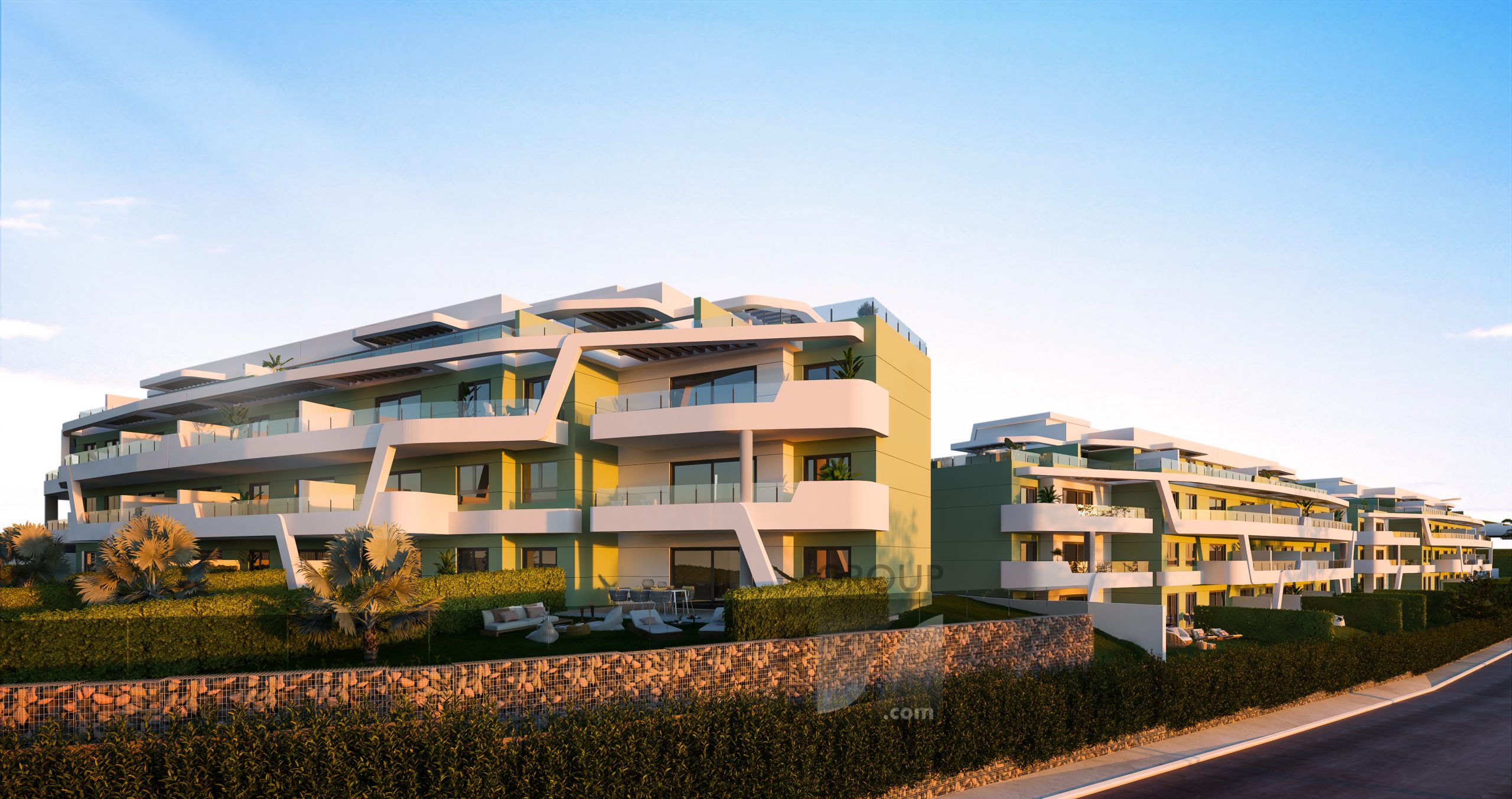 nya moderna lägenheter till salu costa del sol